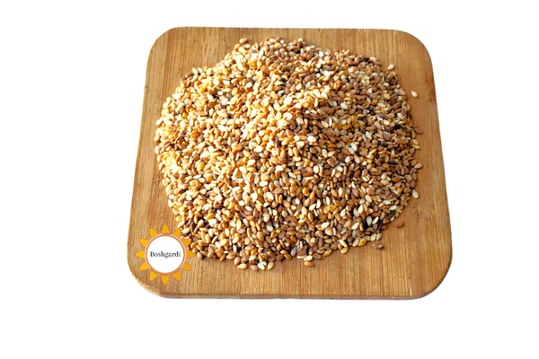 تصویر محصول کنجد قهوه ای -